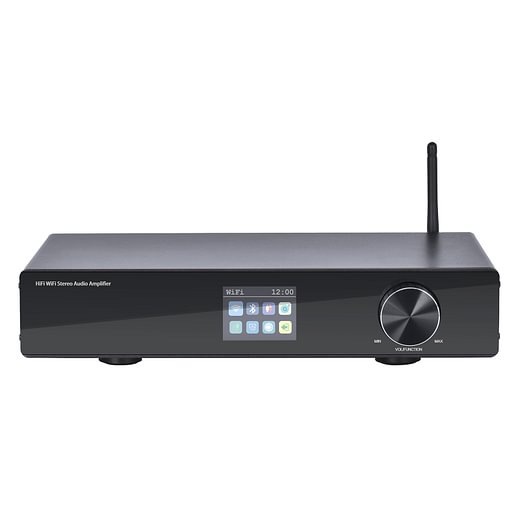 Klyrasound CL-300W Pro Power Amp, 550W Stereo, Hi-Fi 90dB SNR, Home Theater/Multi-Zone