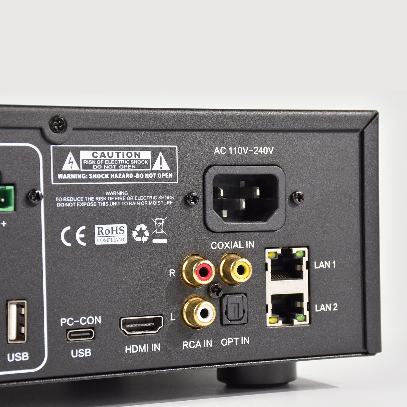 Klyrasound CL-4 4-Zone Network Amp, ARC/USB/Optical, Home/Pro