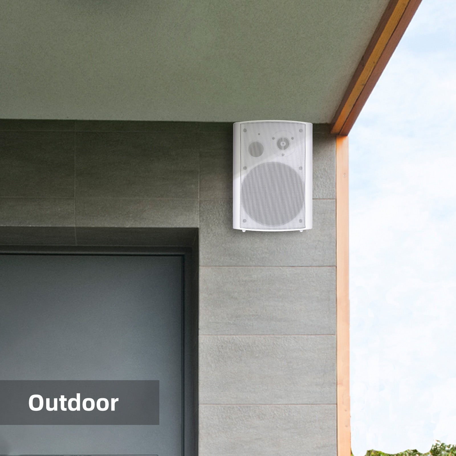 Klyrasound CS-5 HiFi Wall-Mounted Speaker, 6.5