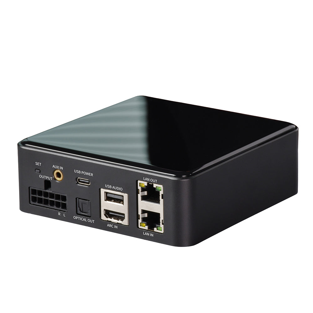 Klyrasound CL-BOX Pro WiFi Audio Receiver, Dual-Band WiFi/BT, Multi-Room HD Streaming